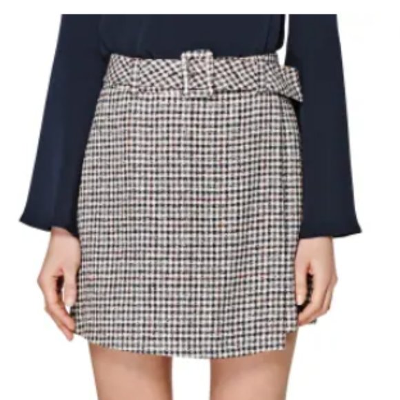 SUISTUDIO Calvin Check Miniskirt - Picture 1 of 4